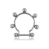 SoGou Frenulum Loop With 7 Barbells Cock Rings